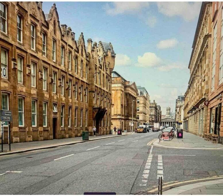Trendy One Bedroom Apartment Glasgow Esterno foto